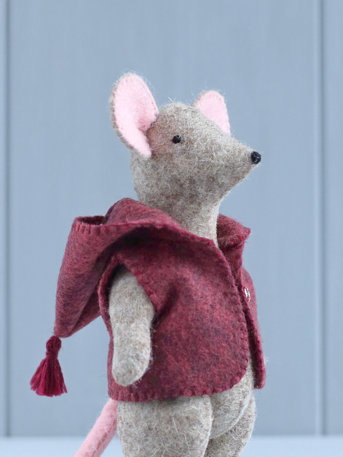PDF Felt Mouse Sewing Pattern & Tutorial DIY Animal Stuffed Etsy