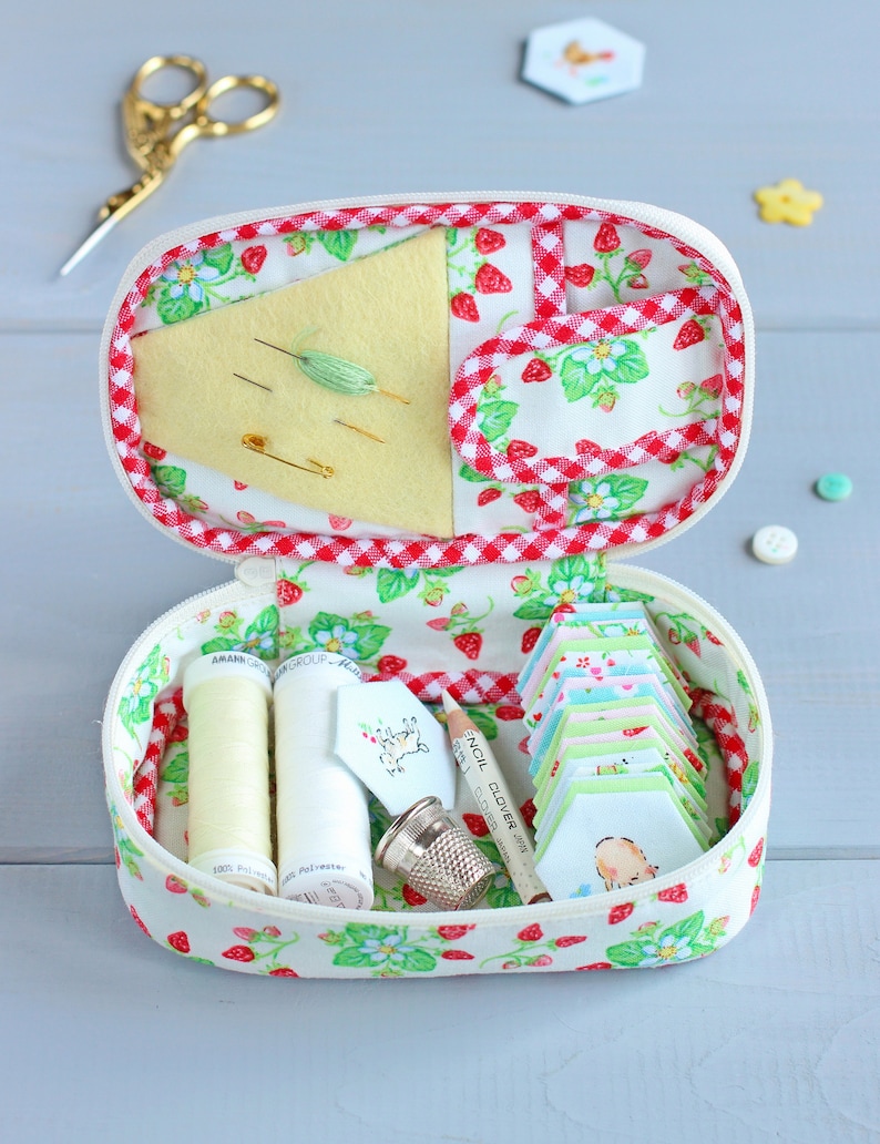 PDF Sewing Organizer Sewing Pattern & Tutorial Travel Sewing Etsy