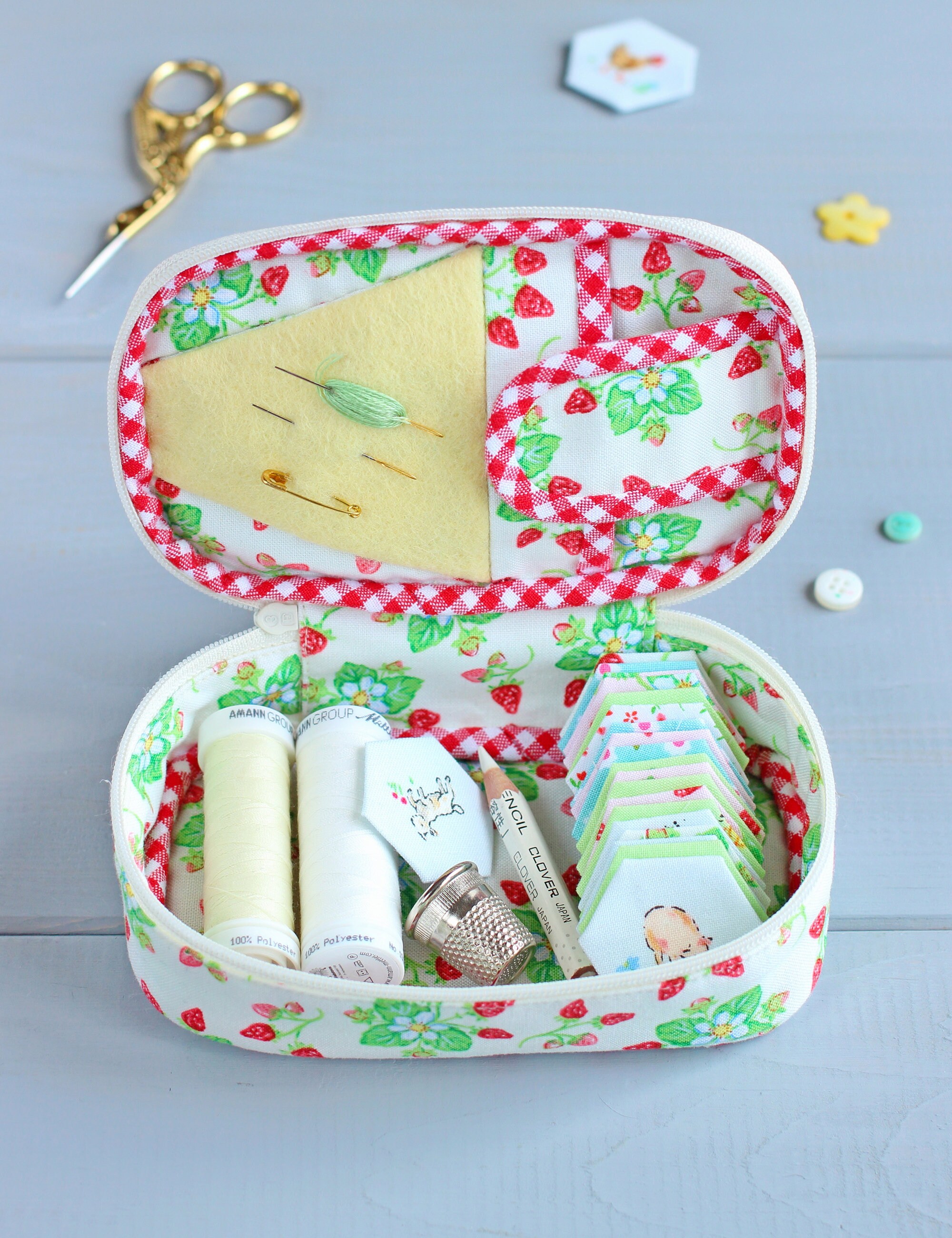 PDF Sewing Organizer Sewing Pattern Travel Sewing Kit Etsy