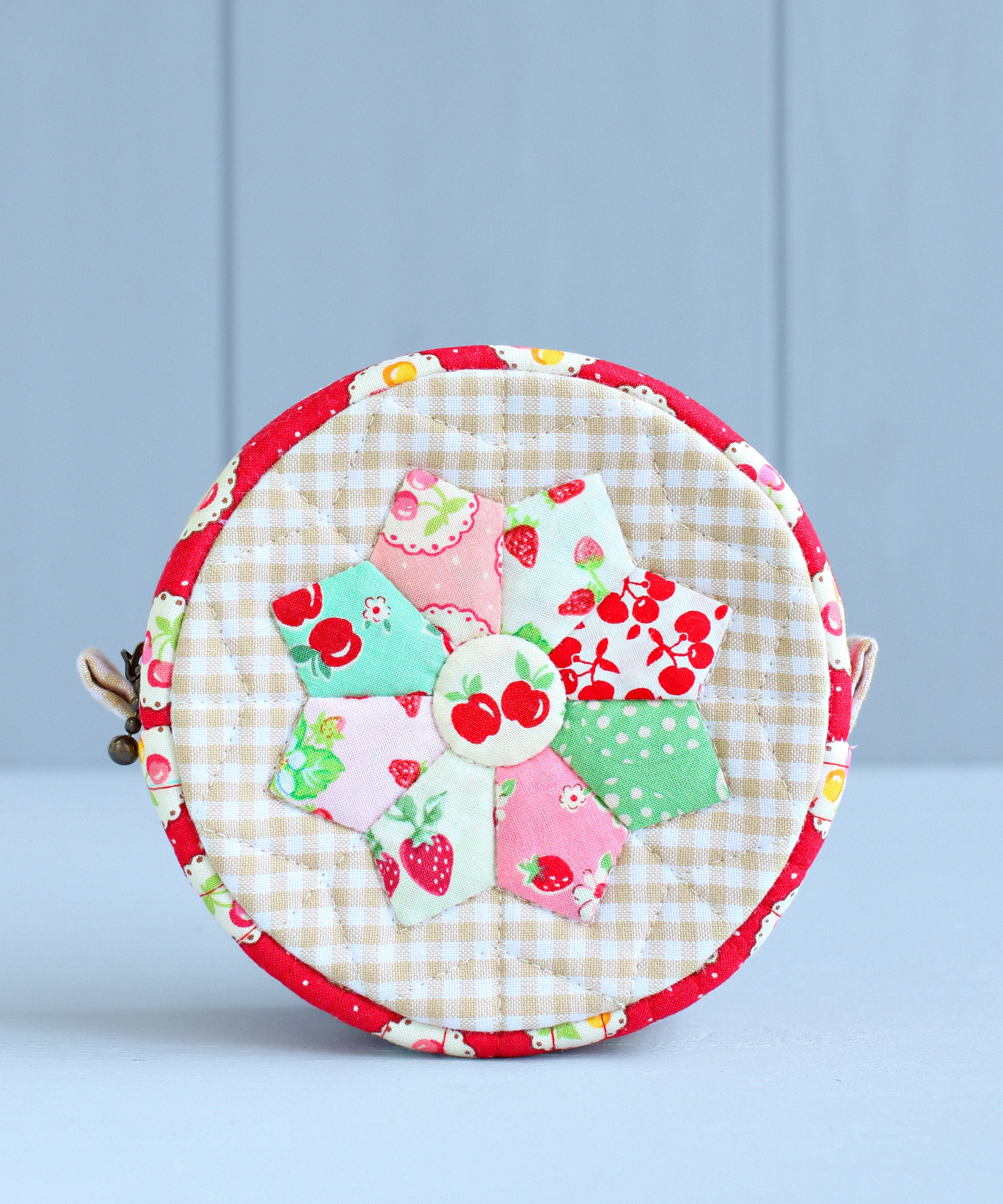 PDF Three Round Pouches Sewing Pattern DIY Quilted Pouch Etsy