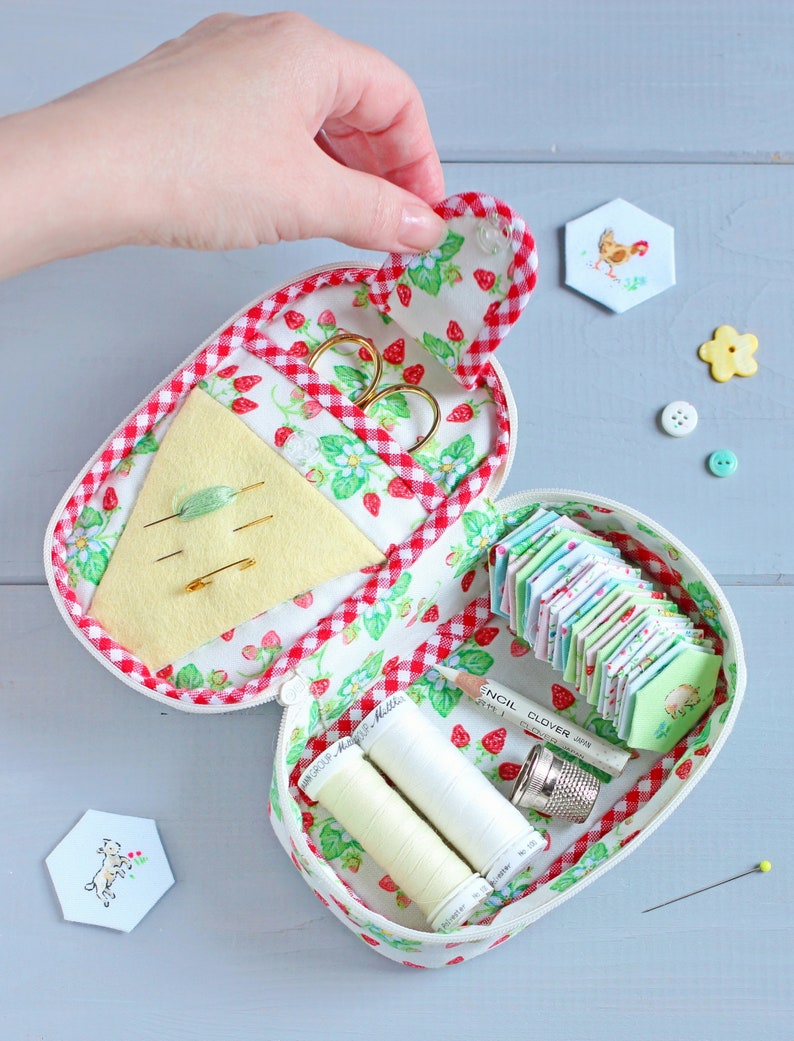 PDF Sewing Organizer Sewing Pattern & Tutorial Travel Sewing Etsy