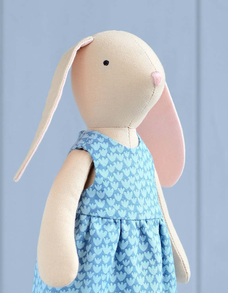 PDF Bunny Sewing Pattern & Tutorial DIY Animal Rag Doll Etsy