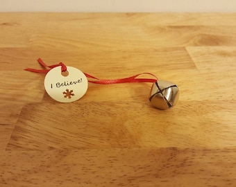 Polar Express Themed I Believe Bell Party Favor- Set of 20