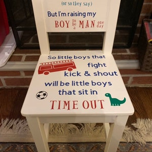 Boy’s Time Out Chair