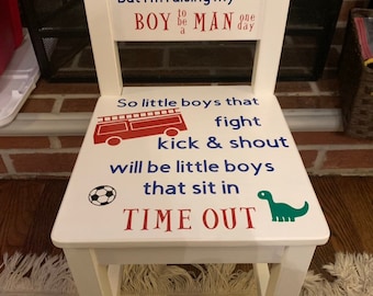 Boy’s Time Out Chair