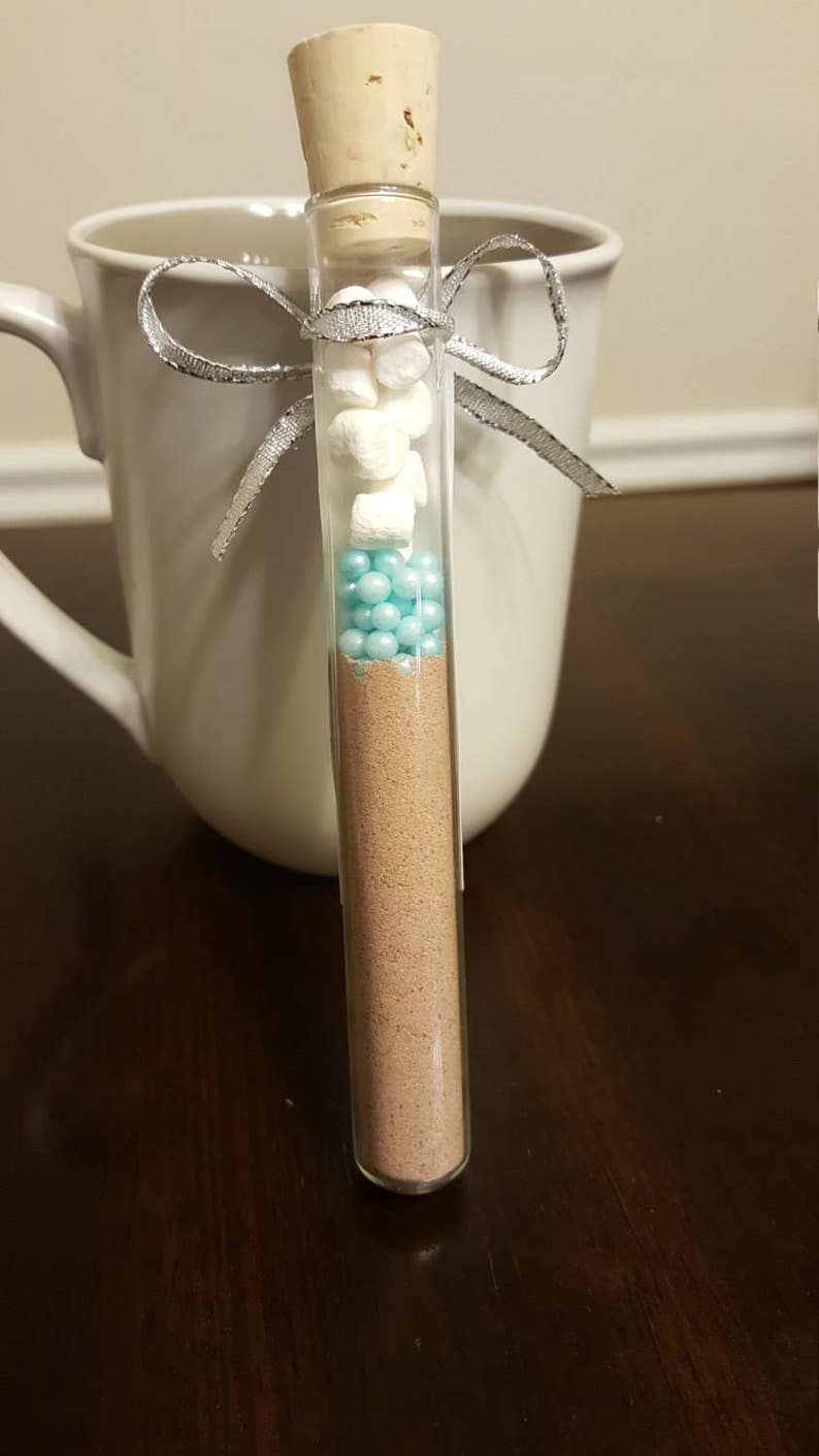 NEW Set of 10 Hot Chocolate Tube Wedding or Party Favors Etsy