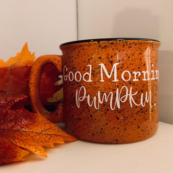 Good Morning, Pumpkin. Fall Ceramic Mug