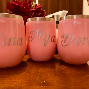 Customized Wine Glass Tumbler