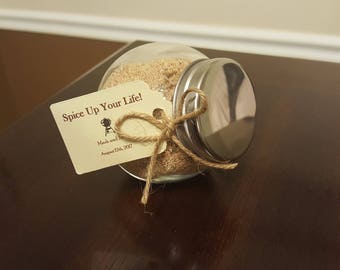 BBQ Rib Rub Jar Favor-5 Jars