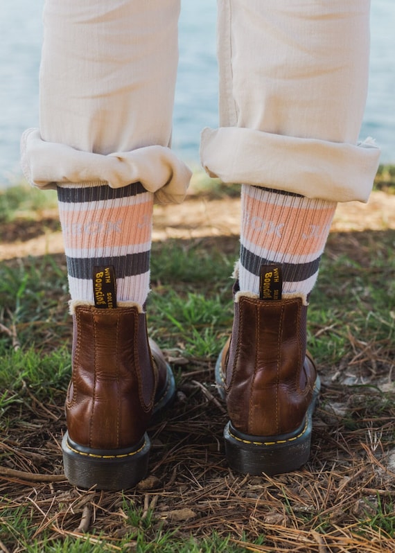 Doc martens hotsell with white socks