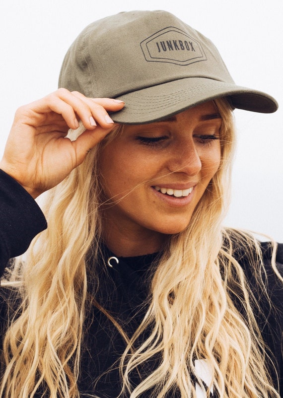 Classic Khaki Unisex Dad Baseball Cap Junkbox Cap Cotton Etsy