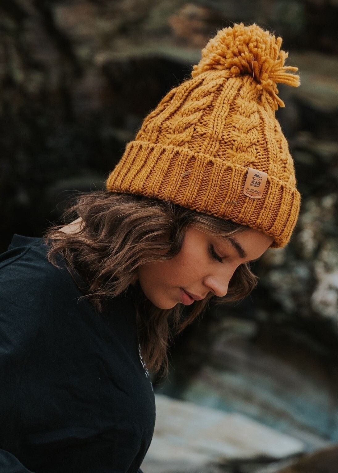 lacoste red beanie