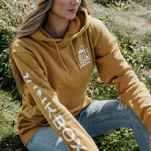 Mustard Hoodie Etsy UK