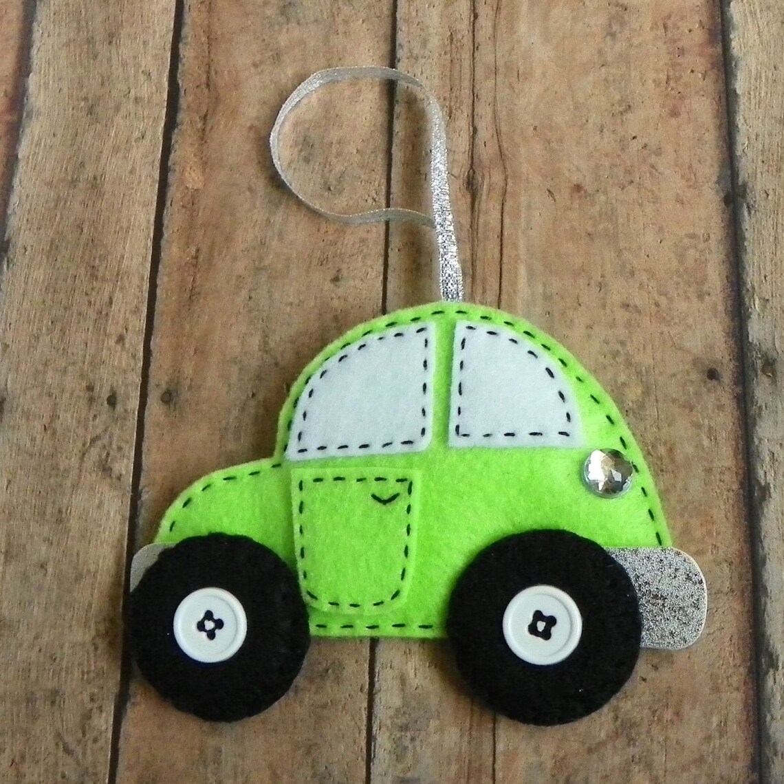 Car Ornament Felt Car Ornament Etsy