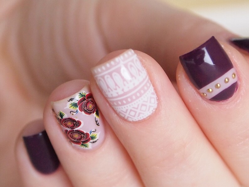 50 Best Floral Nail Art Designs 2018 Beautybigbang