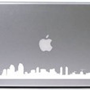 San Diego City Skyline Decal Sticker Laptop Car Window image 2
