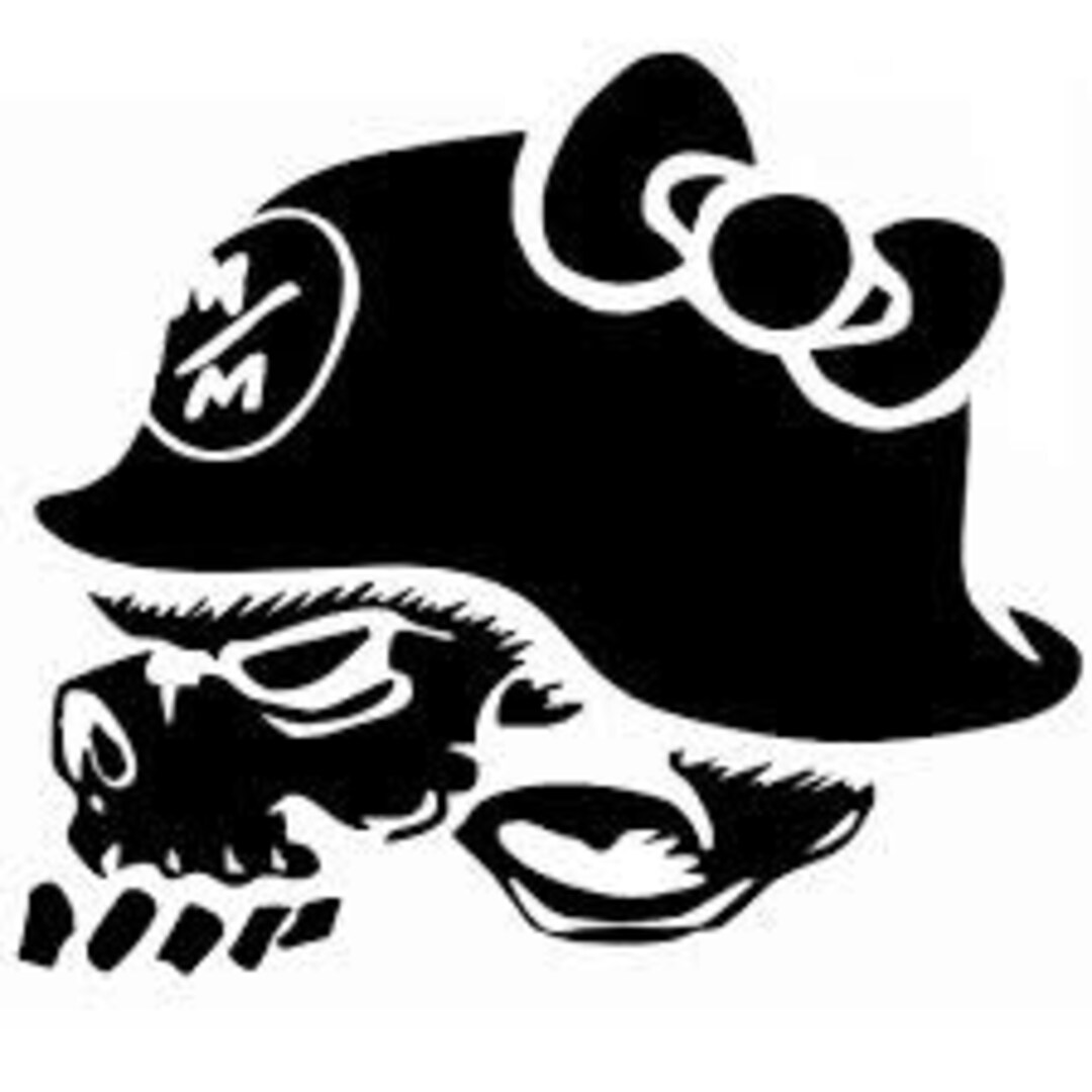 Metal Mulisha Girl Vinyl Decal Sticker Art Graphic Etsy