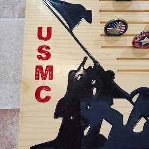 IWO Jima Marine Challenge Coin Holder