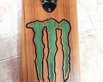 Monster Green Bottle Opener, Barware any Man Cave