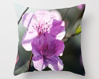 You Comfort Me, pillow or cover   home decoration,flower, bush, pink, floral, spring decor, interior design, accent pillow or cover