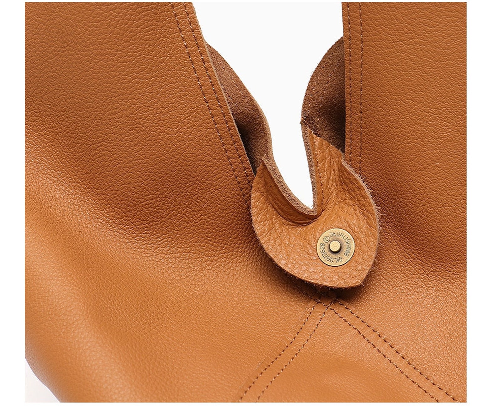 Shoulder Leather Hobo Bag Etsy