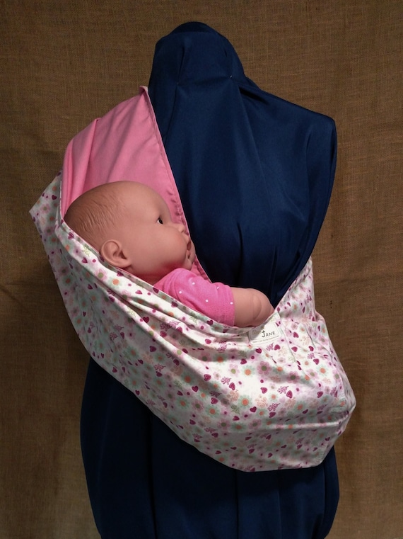 pink baby sling