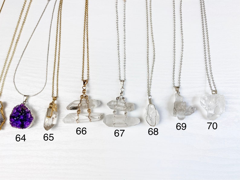 Crystal Stone Necklaces