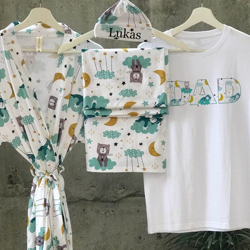 Mommy and Me Outfits. Maternity Robe Robe and Swaddle Set. Etsy