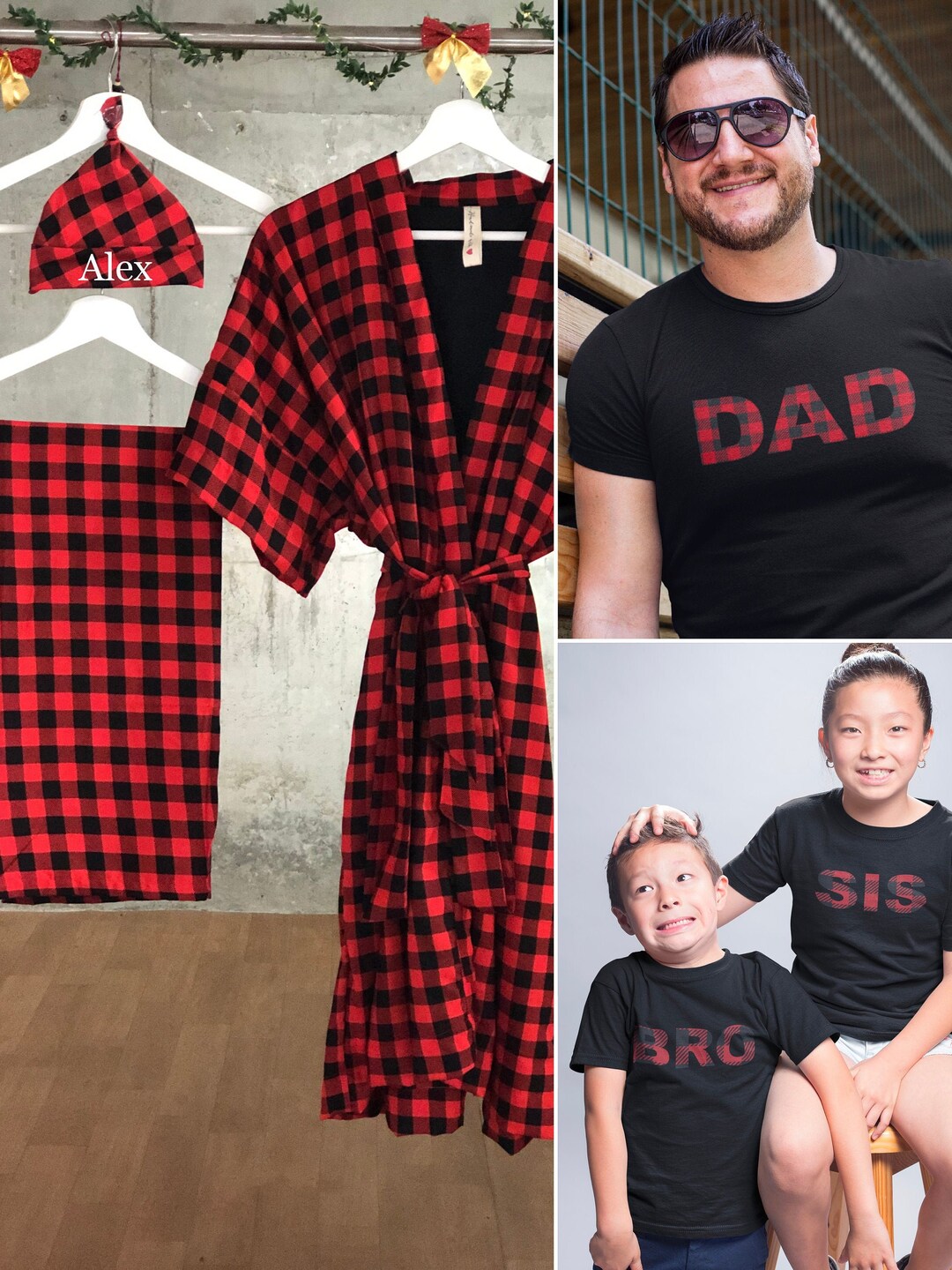 Mommy and Me Robe and Swaddle Set Boy. Dad Shirt. Mommy and Me Etsy