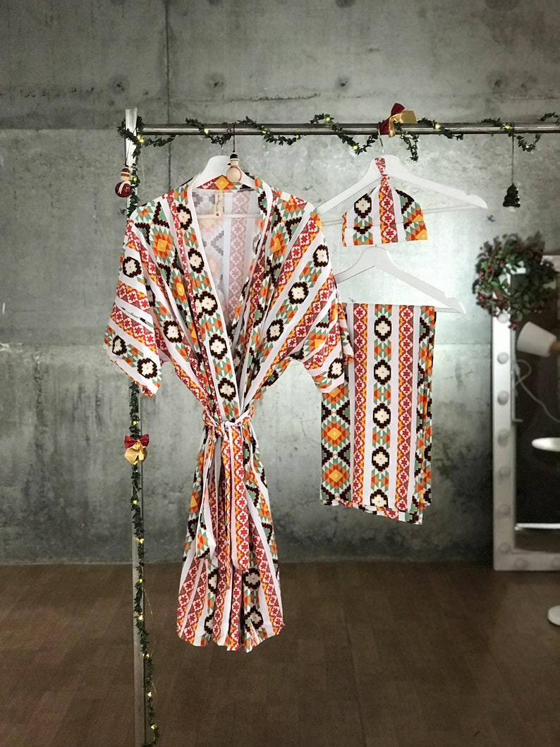 Robe and swaddle set boy. Super soft Rich feel. Organic Etsy