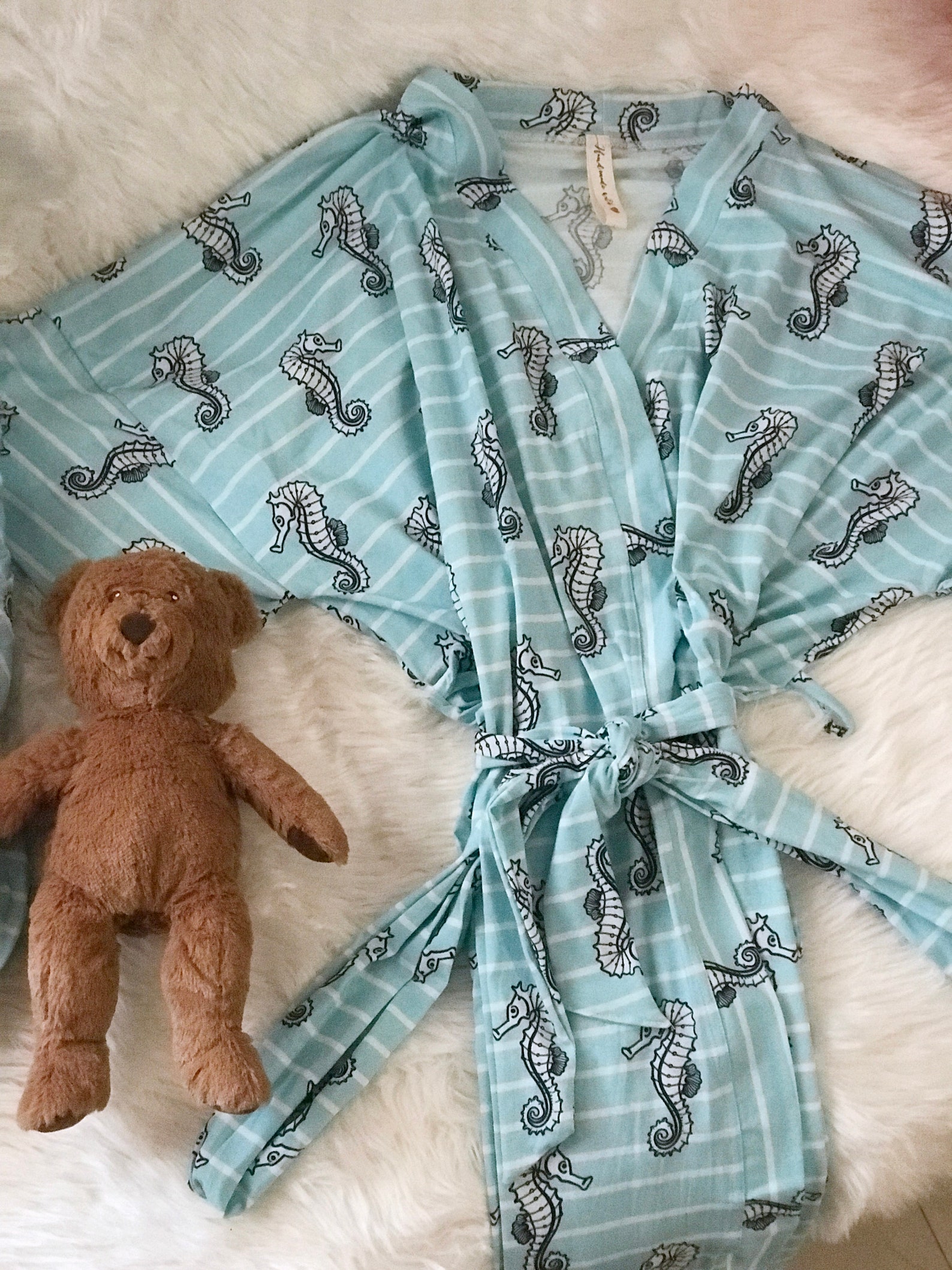 Maternity Robe and Swaddle Set. Mommy and Me Robe and Swaddle Etsy