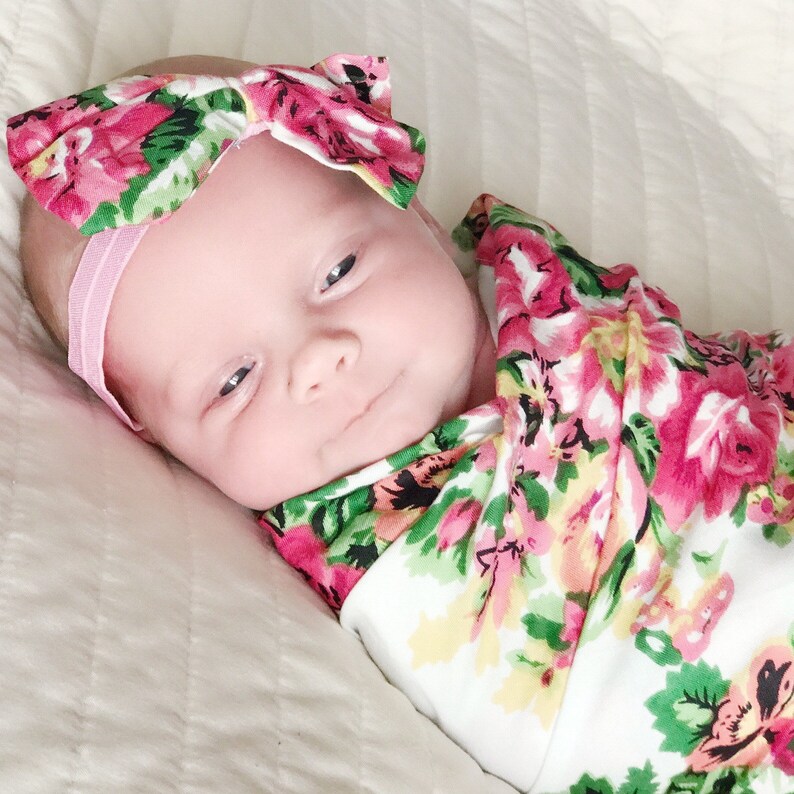 Mommy and Me Robe and Swaddle Set. Maternity Robe and Swaddle Etsy