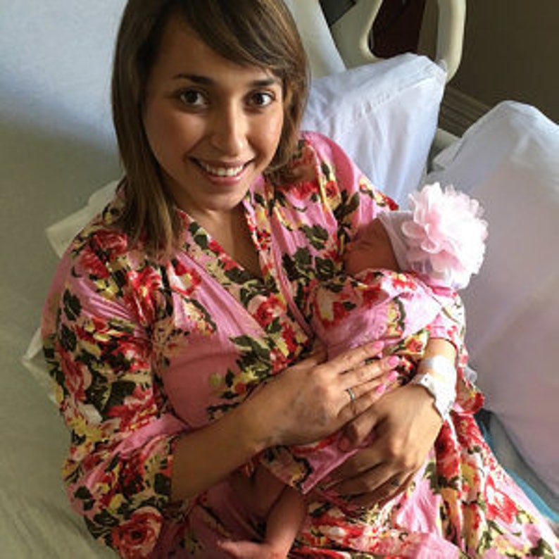 mother daughter robe and swaddle