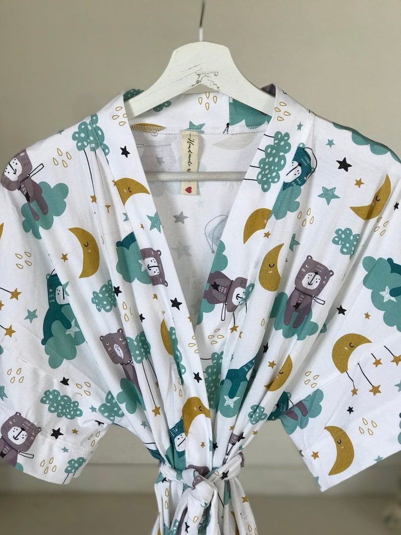 Maternity Robe and Swaddle Set Boy. Mommy and Me Robe and Etsy