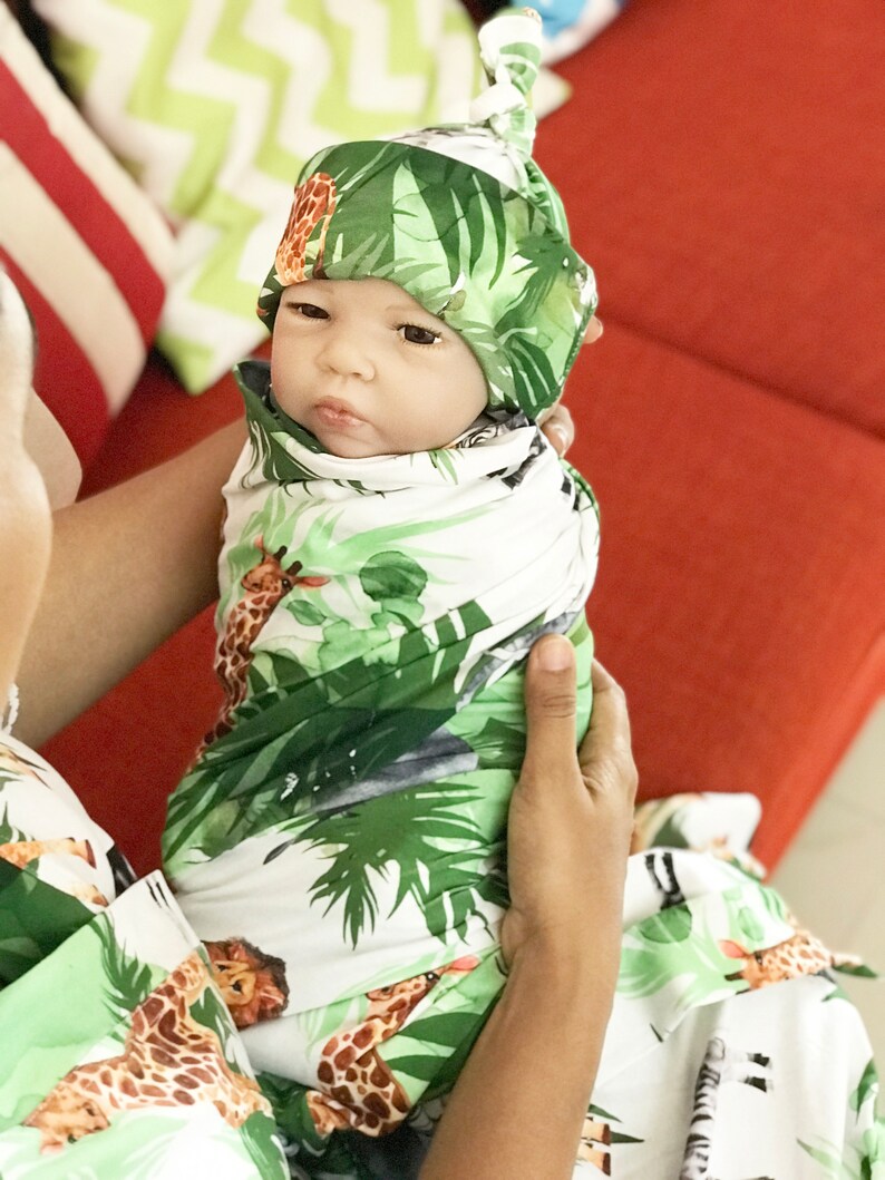 Jungle Safari. Baby Blanket and Maternity Robe. Mommy and Me Etsy