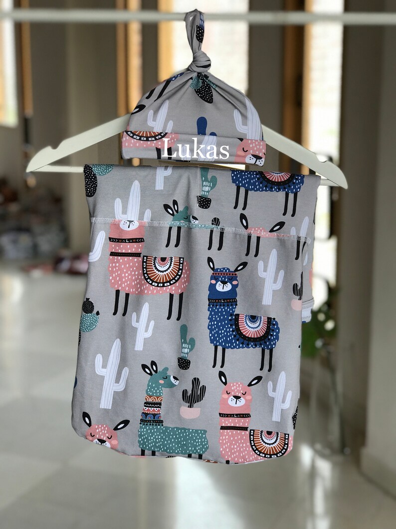 Mommy and Me Robe and Swaddle Set Boy or Girl. Hospital Robe Etsy