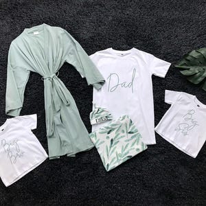 Grey Matching Family Nightgowns Matching Family Pajamas Mommy And