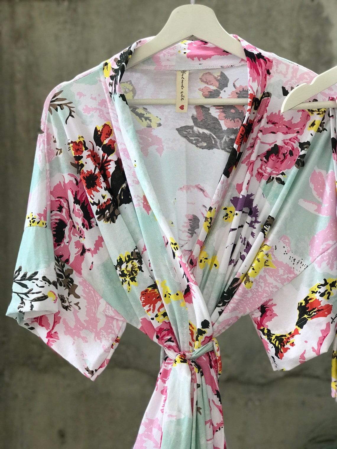 Mommy and Me Robe and Swaddle Set Girl. Family Hospital Robe Etsy