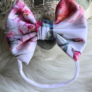 Bow headband. Personalized or non personalized. gift. Personalized gifts. image 7
