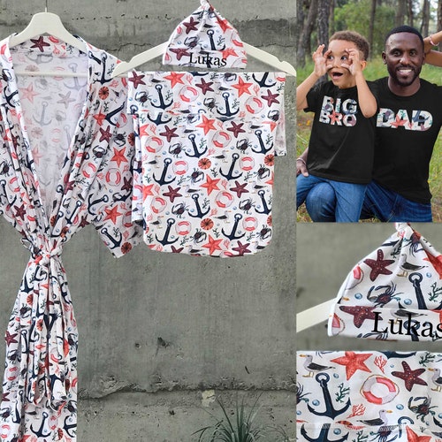Maternity Robe and Swaddle Set. Mommy and Me. Swaddle Set. - Etsy