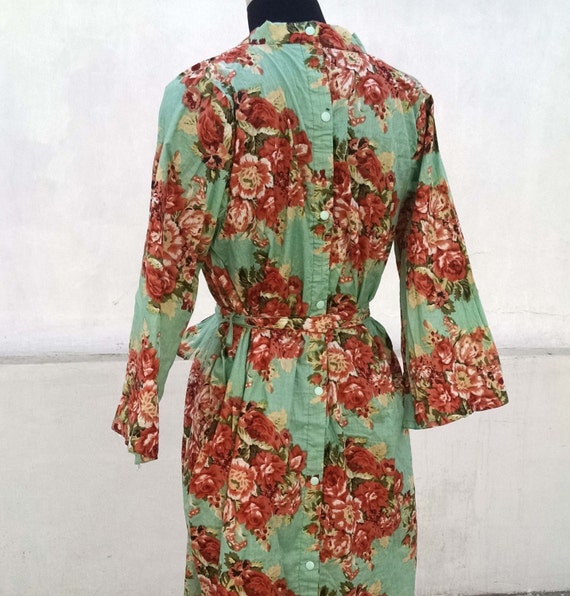 Mother daughter and baby robe set mint maternity robe labor Etsy