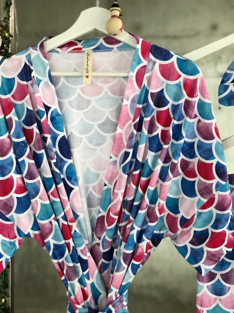 Maternity Robe and Swaddle Set. Dad Shirt. Mermaid. Baby Etsy