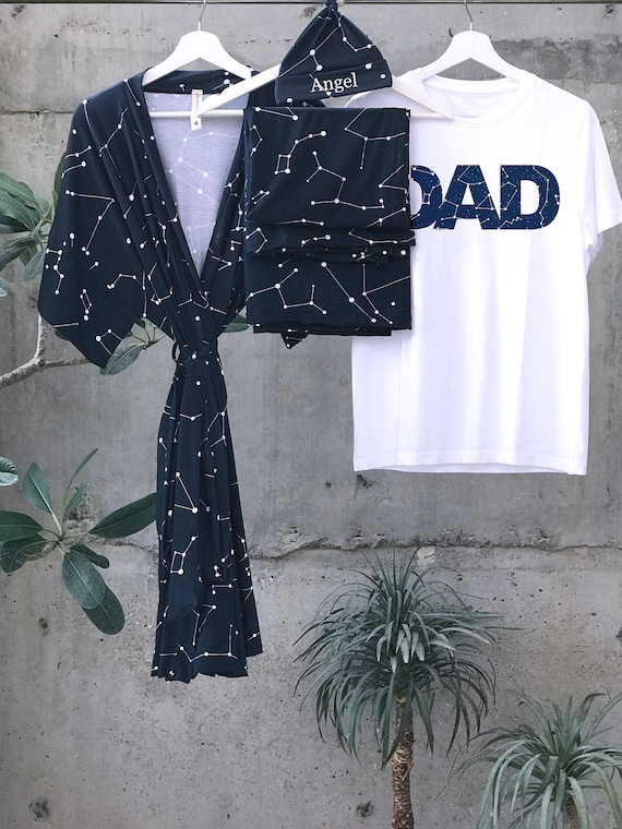 Robe and matching swaddle boy sale