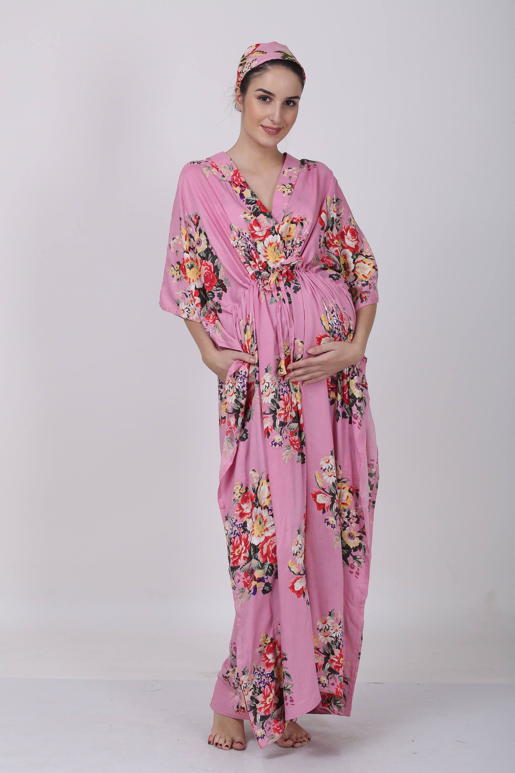 Maternity gown labour maternity shirt and clothes hospital Etsy