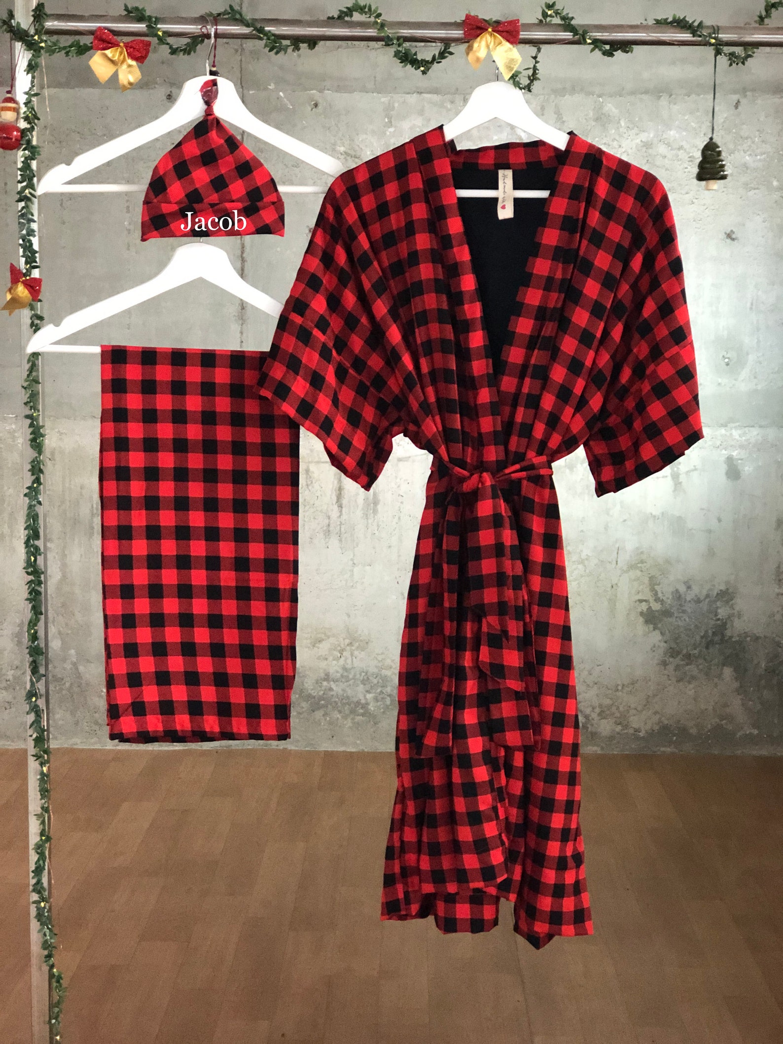 Maternity Robe and Swaddle Set Boy. Mommy and Me Robe and Etsy