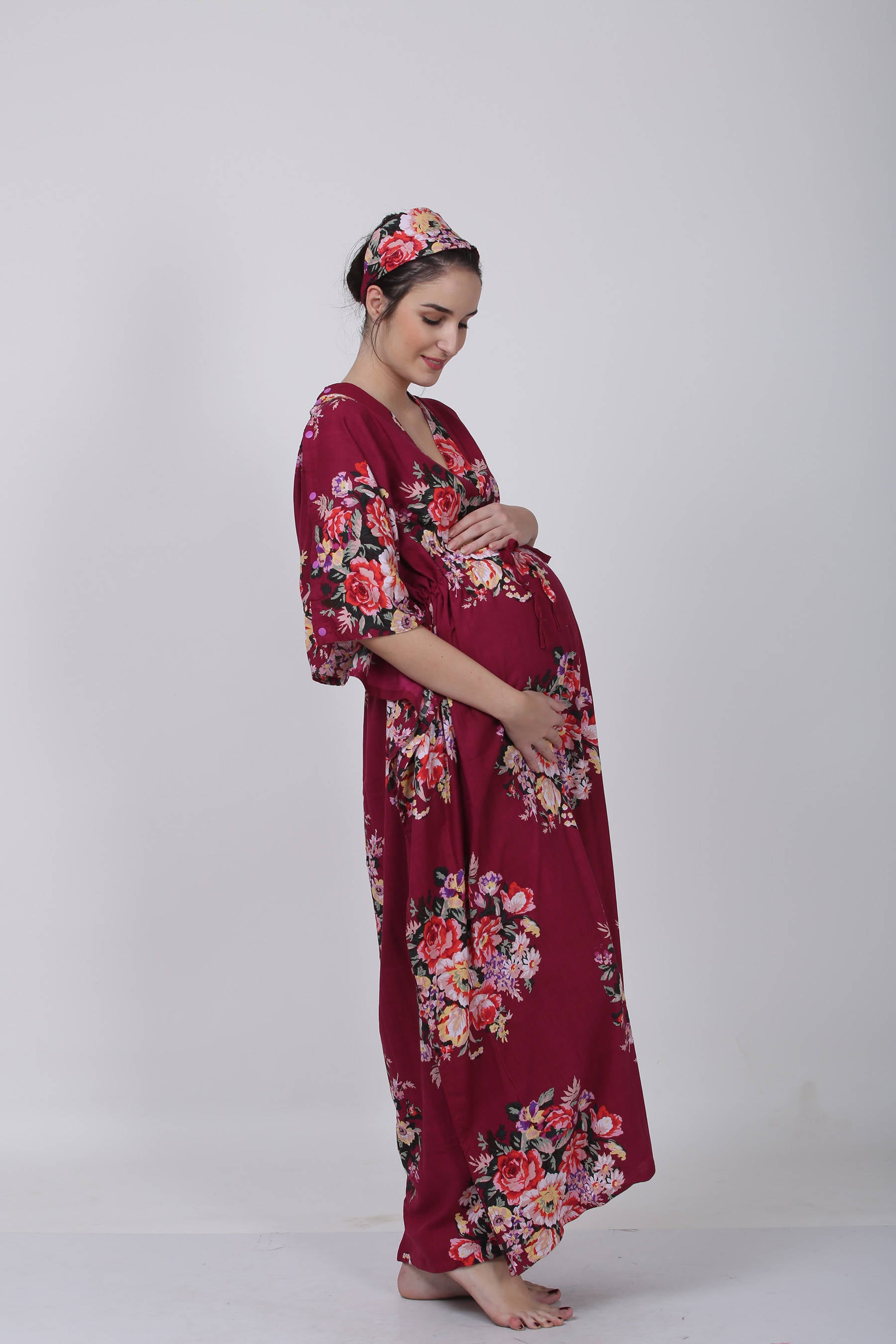 Maternity Maxi Easter Dresses For Pregnant Full Length Maternity