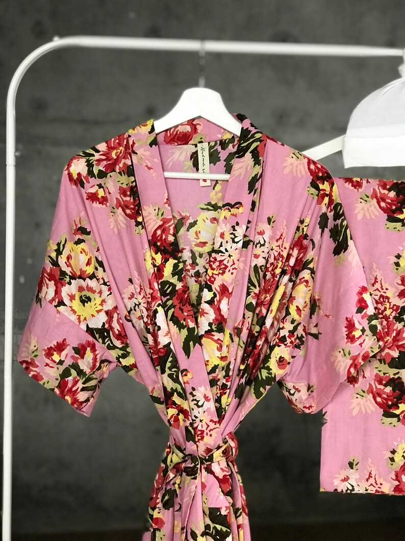 Robe and swaddle set. Mommy and me. Delivery robe. Matching Etsy