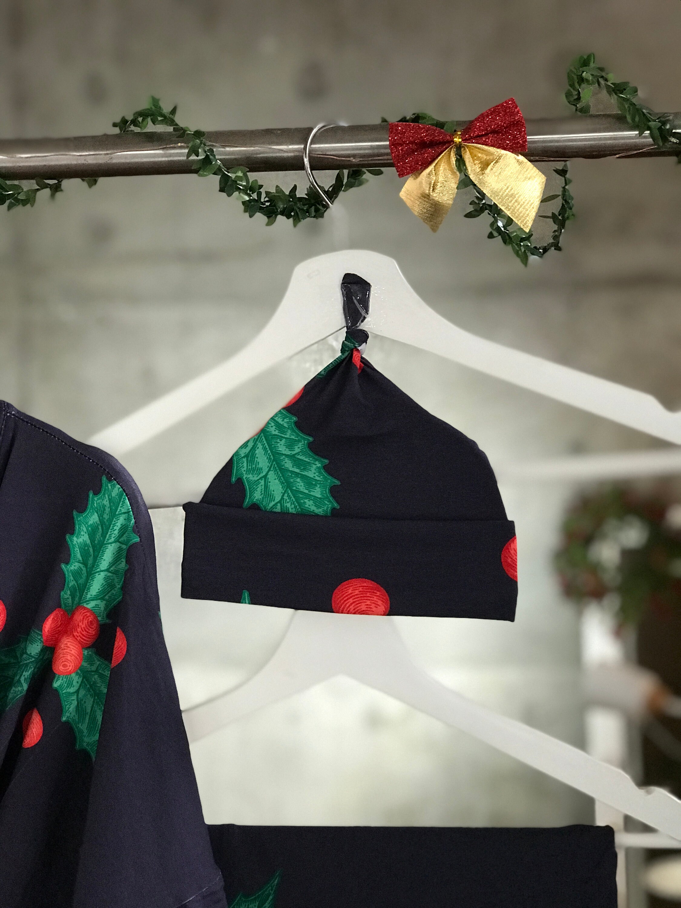 Christmas. Mommy and me Robe and swaddle set. Maternity robe Etsy