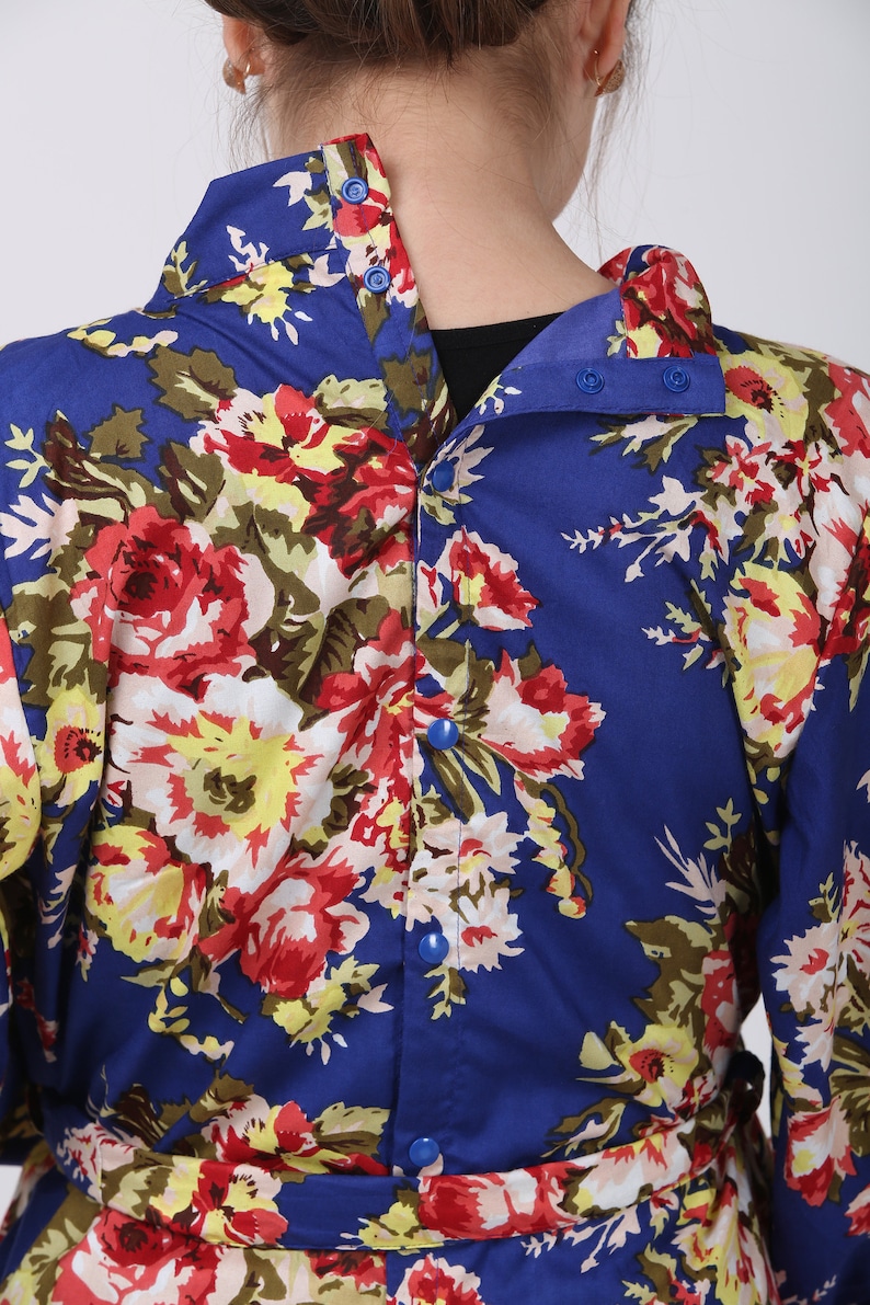 mommy and me baby shower Elder sister robe mother and baby robe floral labor robe labor robe Maternity robe set floral delivery robe