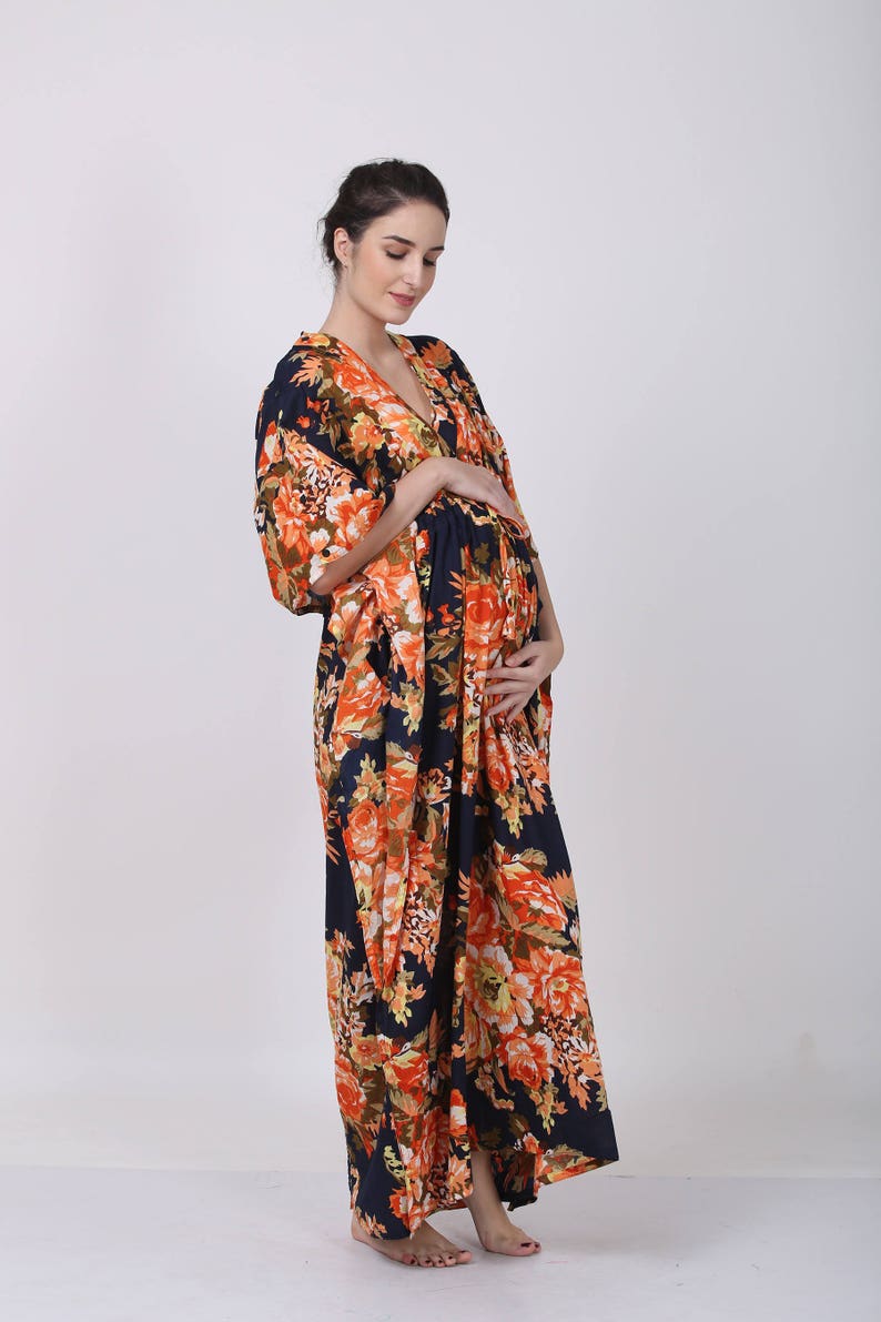 feeding kaftan gown